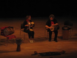 Duo de percussions Pablo Cueco
