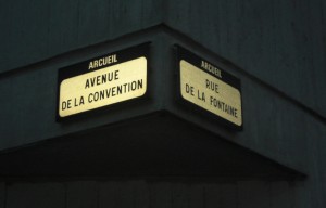 Système de caméras-test à Arcueil au carrefour de l'avenue de la Convention / rue de la Fontaine
