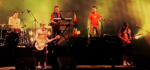 Concert de Manu Chao, torse nu, à Solidays