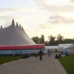 Le Chapiteau sur le Parc départemental de Choisy-Le-Roi