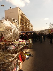 Le vide-grenier a eu un franc succès.