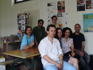 Une partie de l'équipe OTORADIO (juillet 2009 à anis GRAS)