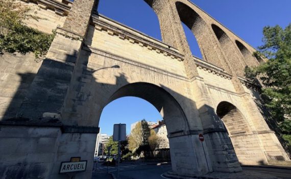 entrée ville Arcueil par l'aqueduc