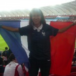 france-honduras roxanne dans le stade