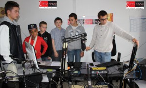 Visite du studio d'OTORADIO