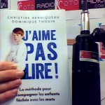 LIVRE J'aime pas lire - couverture christine henniqueau